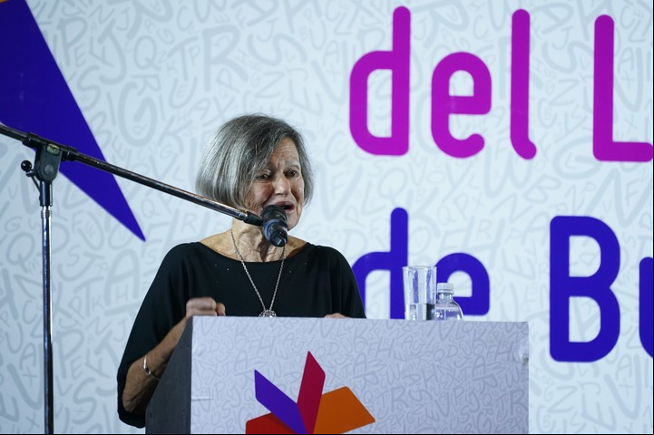 La escritora Liliana Heker inauguró la Feria del libro. Foto Juano Tesone.