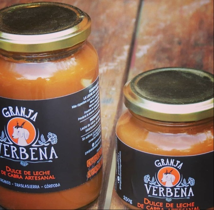 Dulce de leche de cabra de Granja Verbena.