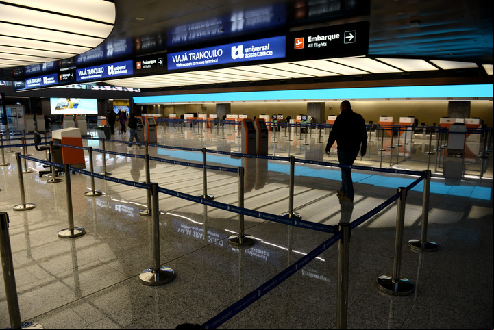 El transporte aéreo se verá afectado por el paro general de la CGT. 