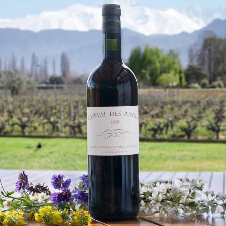 Cheval Des Andes, elegido Mejor vino tinto no Malbec en los Premios Winexplorers.