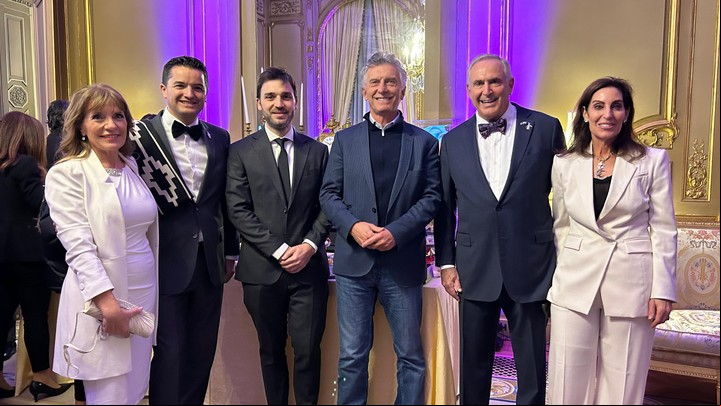 Mauricio Macri e Ignacio Torres fueron recibidos por el embajador de Estados Unidos en la Argentina
