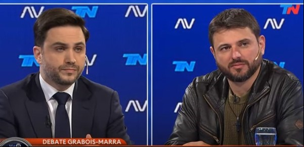 Ramiro Marra asistió a un hombre en situación de calle y Grabois lo chicaneó: "Capaz te convertís en una buena persona"