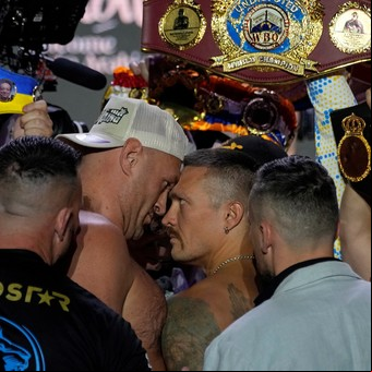 Oleksandr Usyk vs Tyson Fury, la pelea de los cuatro cinturones que dejará un único campeón indiscutido en el reino de los pesados