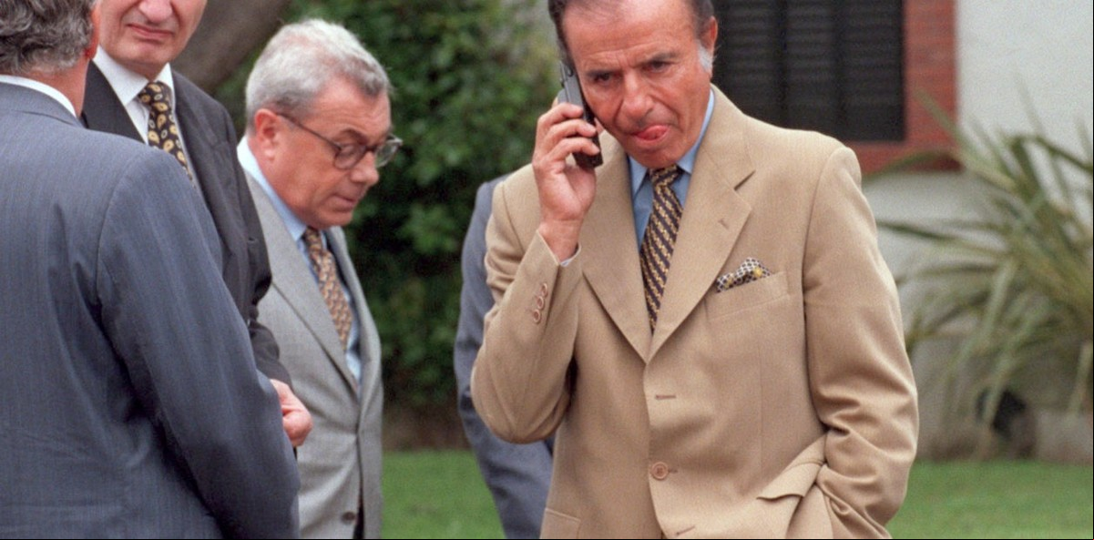 A Carlos Menem le aprobaron la reforma del Estado en tan sólo 40 días. Foto Cecilia Profetico
