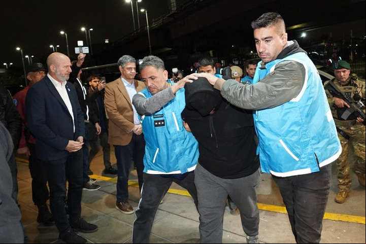 Detienen a Luis Abel Guzmán, estaba prófugo desde el 20 marzo. Foto Martín Bonetto