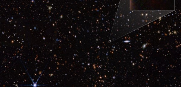 El telescopio James Webb logró observar la galaxia más antigua conocida hasta hoy