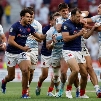 Final con escándalo para Los Pumas, que perdieron con Francia la medalla dorada en el Circuito Mundial