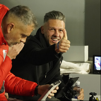 River: Martín Demichelis sumó un refuerzo, pero para su cuerpo técnico