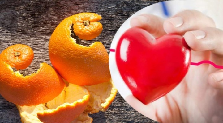 La cáscara de naranja ayuda a la salud cardiovascular.