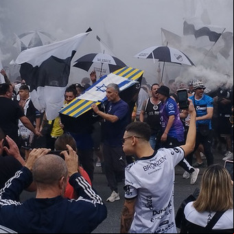 Los barras de All Boys detenidos por llevar un ataúd con la bandera de Israel y cánticos antisemitas ya fueron liberados