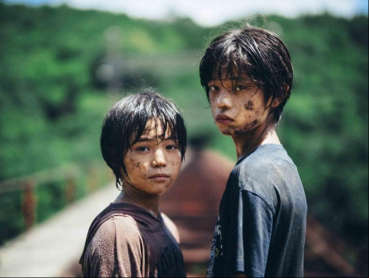 Minato (a la derecha) y su amigo, en una historia de bullying y amistad. Fotos CDI Films