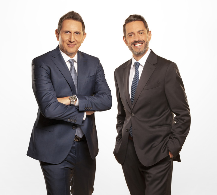 Juan Pablo Varsky y Pablo Giralt, las voces de la Copa América por Telefe.