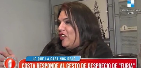 La llamativa explicación de Costa sobre el entredicho con Furia en el último programa de Gran Hermano