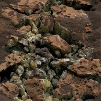 El Curiosity rompió una roca en Marte y dentro de ella encontró una enorme sorpresa