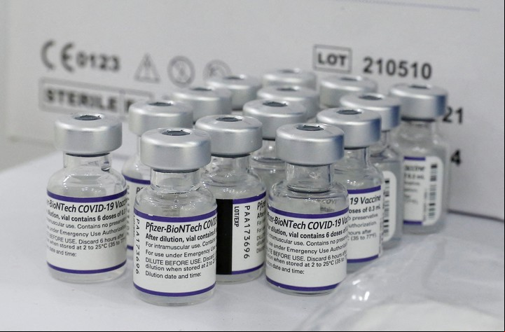 La vacuna de Pfizer/BioNtech fue una de las evaluadas en el estudio del Reino Unido. Foto: Reuters