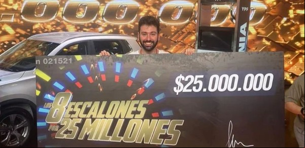 Se anotó por "presión social" y ganó 25 millones de pesos