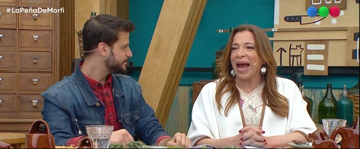 Lizy Tagliani. Captura TV.