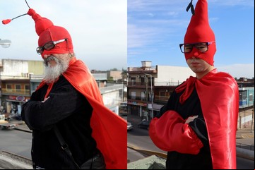 "El Hombre Hormiga", la historia del superhéroe del Conurbano que llegó al teatro