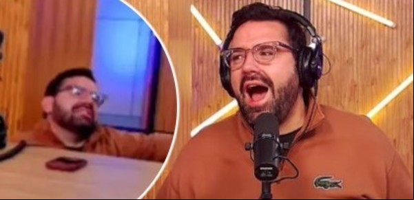 La terrible caída de Damián Betular al aire en su programa de OLGA: "Me re duele..."
