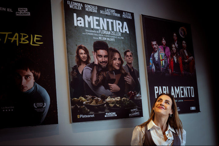 Para Eleonora Wexler, en la mentira puede funcionar un pacto con la persona a la que se le miente. Foto: Mariana  Nedelcu 