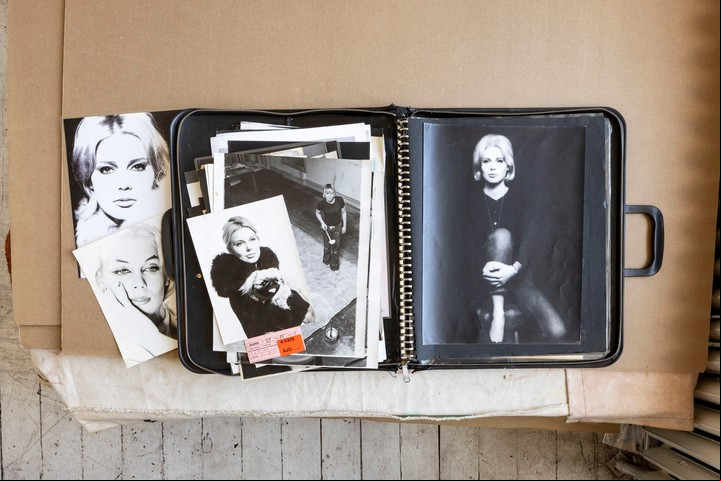 A los 20 años, Leino era una célebre modelo en París. Foto Katherine Marks para The New York Times