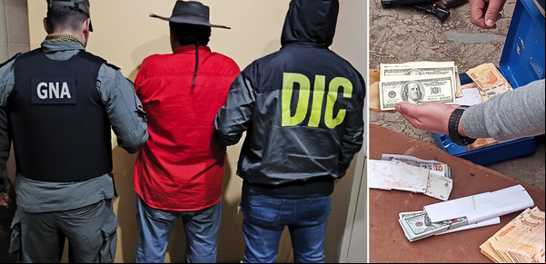 Chaco: allanan dos campos y secuestran camionetas, dólares y cocaína en poder del piquetero K que reemplazó a Emerenciano Sena