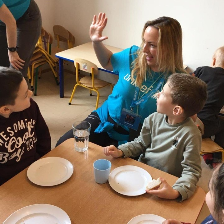 Lucía Galán Bertrand es miembro del Consejo Asesor de Unicef. Foto: Instagram.
