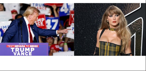 Elecciones en Estados Unidos: Donald Trump  reconoce que "odia" a la cantante Taylor Swift