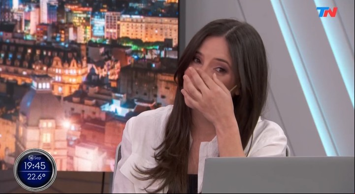 Sofía Terrile se emocionó por la despedida de Marcelo Bonelli y sus compañeros en TN.
