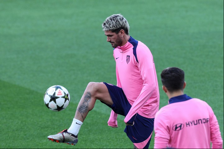 Rodrigo de Paul, fundamental para Atlético de Madrid. Foto: EFE/EPA/MIGUEL A. LOPES.