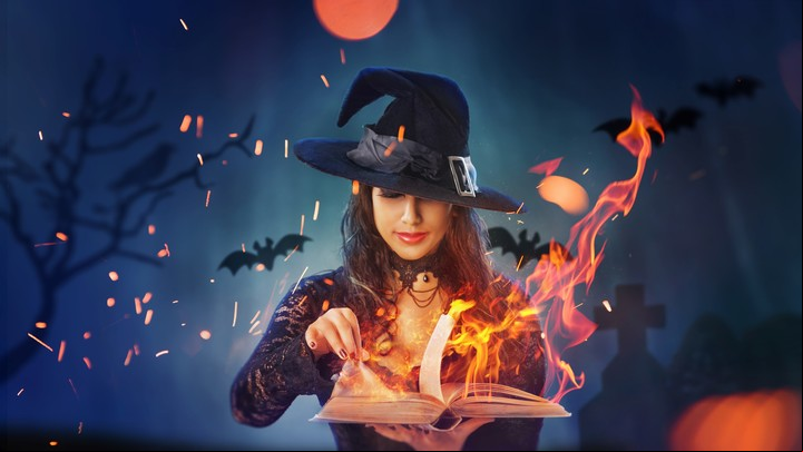 El neopaganismo considera que las "brujas" son mujeres intuitivas y sabias que están en o con la magia. Foto: ilustración Shutterstock