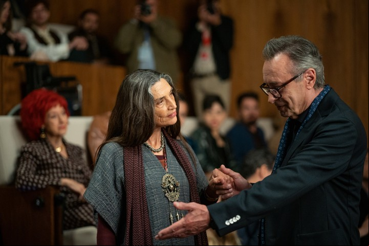 Ángela Molina en "Bellas artes", la serie de Cohn-Duprat protagonizada por Oscar Martínez, que estrenó segunda temporada.