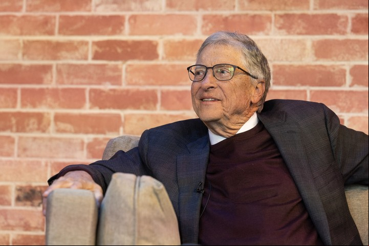 Bill Gates utiliza un enfoque innovador para fortalecer su memoria basado en la técnica del "palacio de la memoria". Foto: Chris Ratcliffe/Bloomberg.