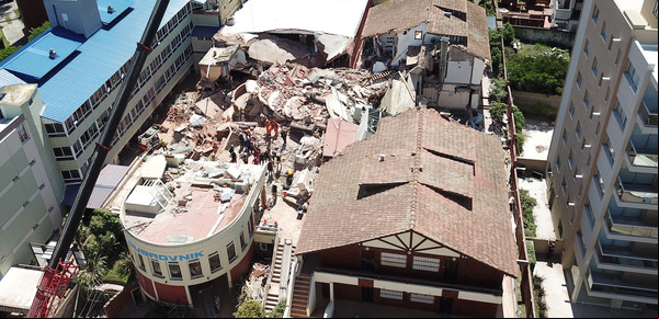 Derrumbe del hotel en Villa Gesell: liberan a cuatro detenidos pero continuarán siendo investigados