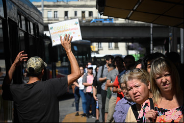 La Libertad Avanza aprovecha el paro de transporte y pide a los s afectados afiliarse al partido de Javier Milei
