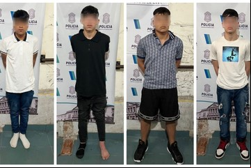 Cayó la "banda de los peques", acusada de violentas entraderas