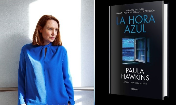 Paula Hawkins regresa a las librerías con la brumosa La hora azul. Foto: archivo Clarín y gentileza editorial.