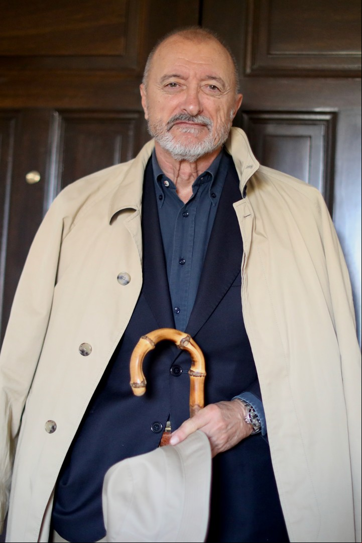 Arturo Pérez-Reverte, octubre 2024. Foto: Cezaro de Luca.