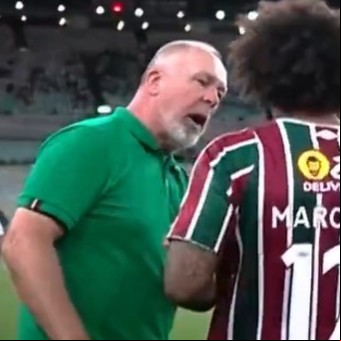 Fluminense, en crisis: le rescindieron el contrato a Marcelo tras el incidente que protagonizó con su DT en el empate con Gremio