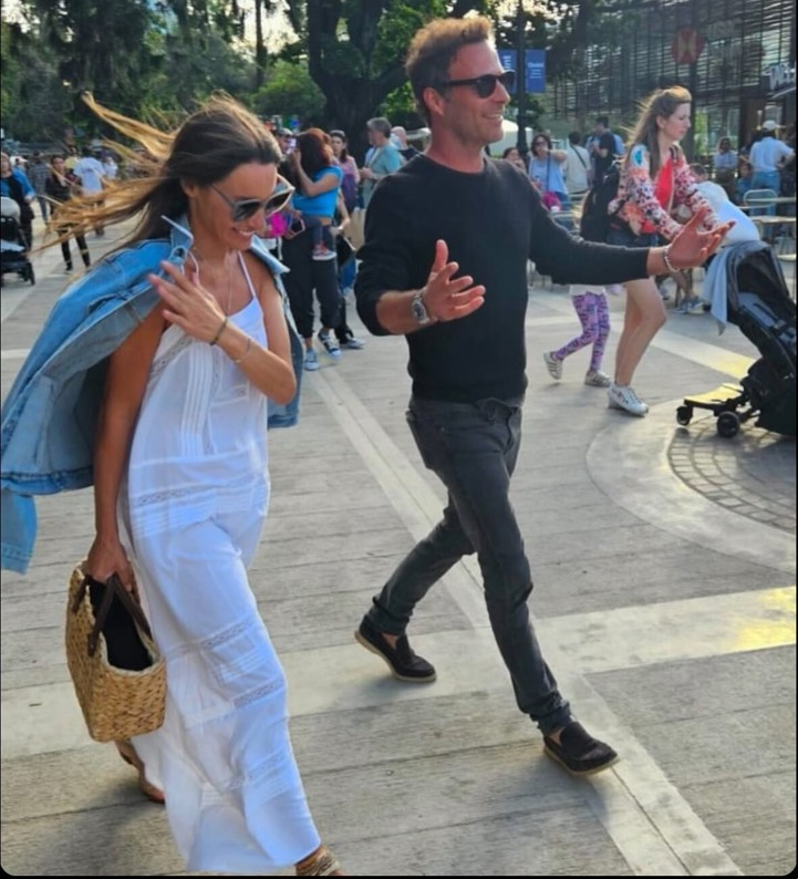 Pampita se mostró públicamente en una cita con Martín Pepa