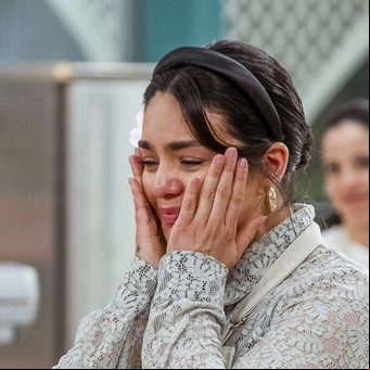 Bake Off Famosos: el llanto de Ángela Leiva al ser eliminada