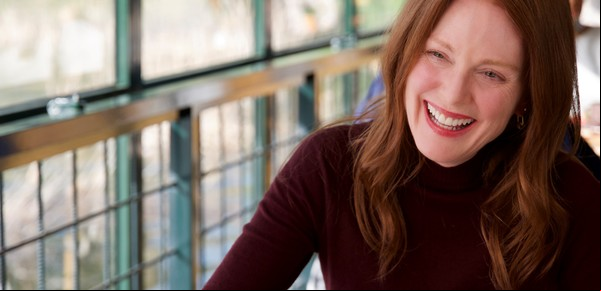 Julianne Moore, con Clarín: la nueva chica Almodóvar