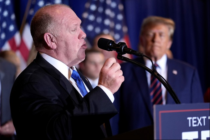 Tom Homan estará a cargo de "todas las deportaciones de extranjeros ilegales". Foto: AP