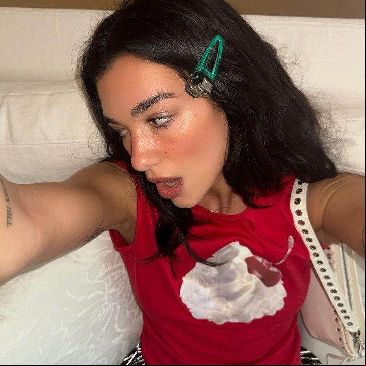 Dua Lipa, cada vez más cerca de presentarse en Argentina. Foto: Instagram.