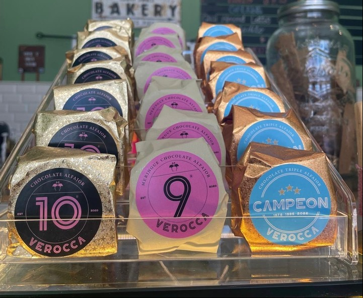 Las estrellas de la casa: Los alfajores de Messi y la Selección.