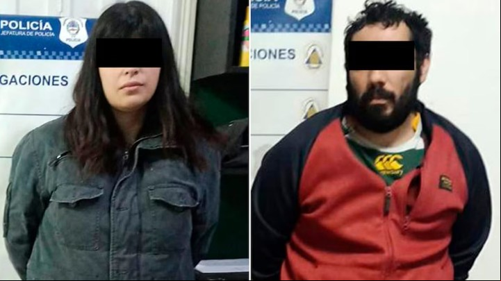 Bevilacqua y su pareja, los primeros detenidos.