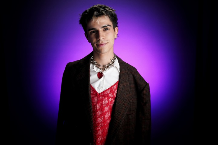 Joaquín Reficco, Zeki en la serie "Margarita". Foto: Emmanuel Fernández.