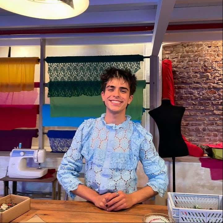 Joaquín Reficco, Zeki en la serie "Margarita". Foto: Instagram