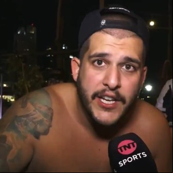 Final de la Copa Libertadores: la reacción viral de un hincha de Botafogo, indignado por el precio de una merienda en Buenos Aires
