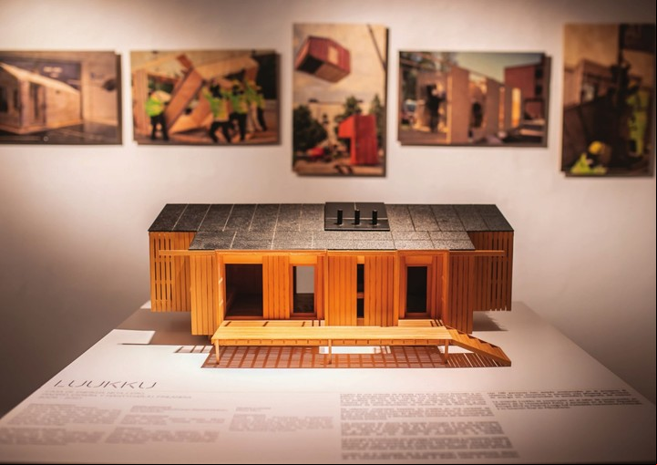 Sabia Madera expone una selección de obras realizadas por el Wood Program de la Universidad Aalto.
